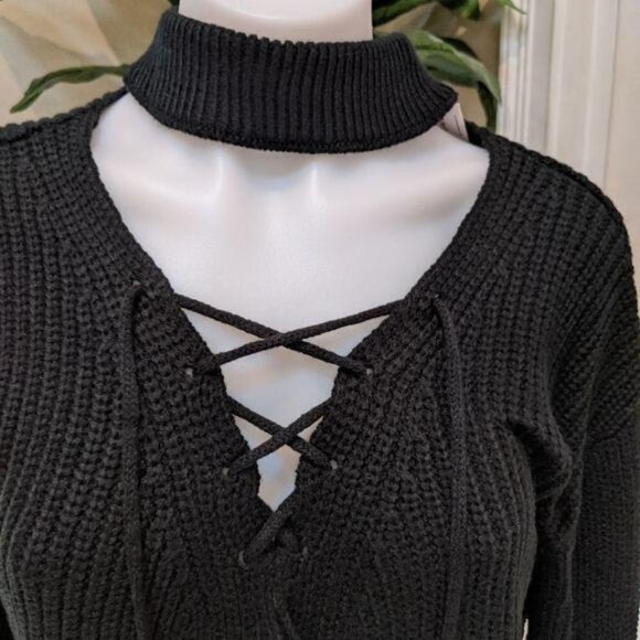Love Riche Black Sweater New Without Tag Size Small - Picture 5 of 6